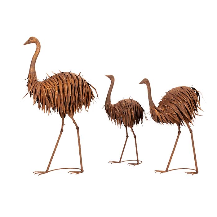 Emu Garden Statues