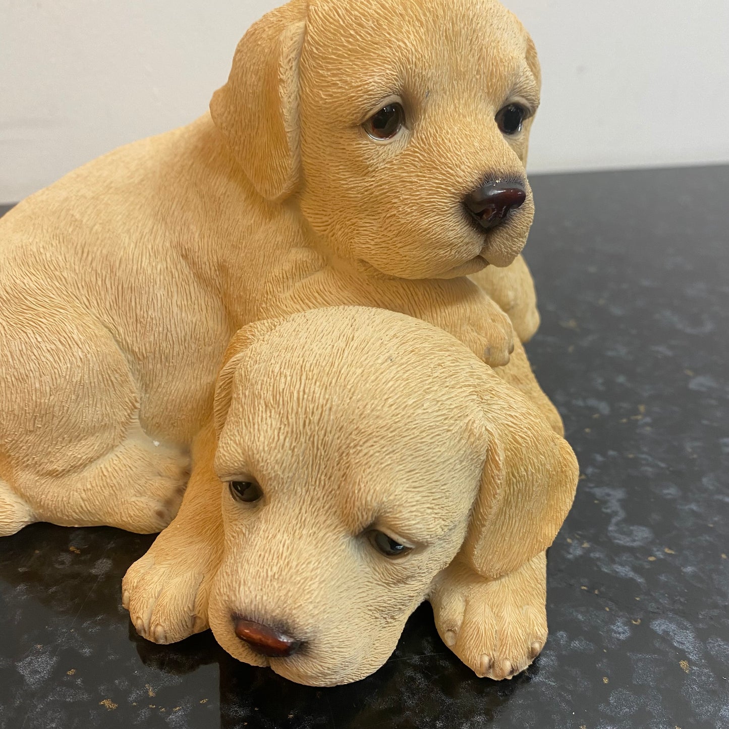 Labrador Puppies Statue