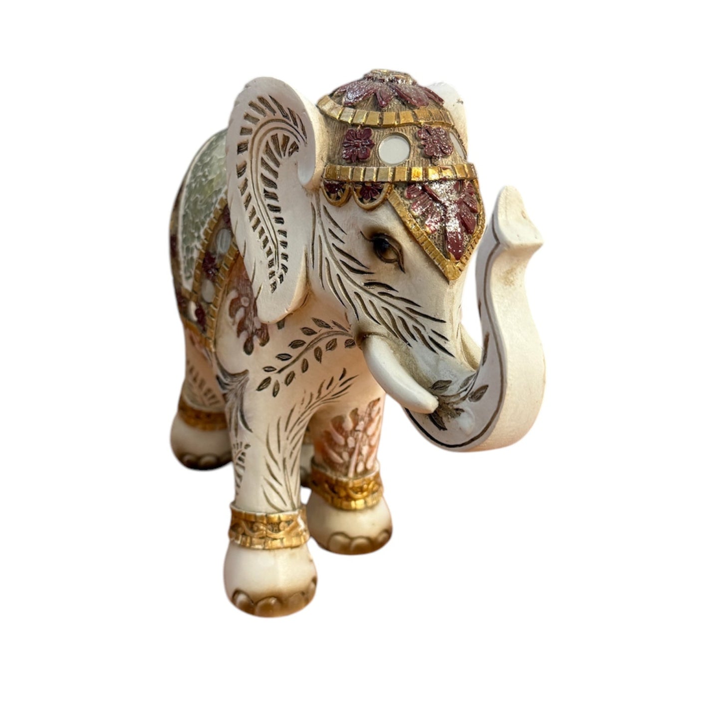 Mosaic Elephant Statues