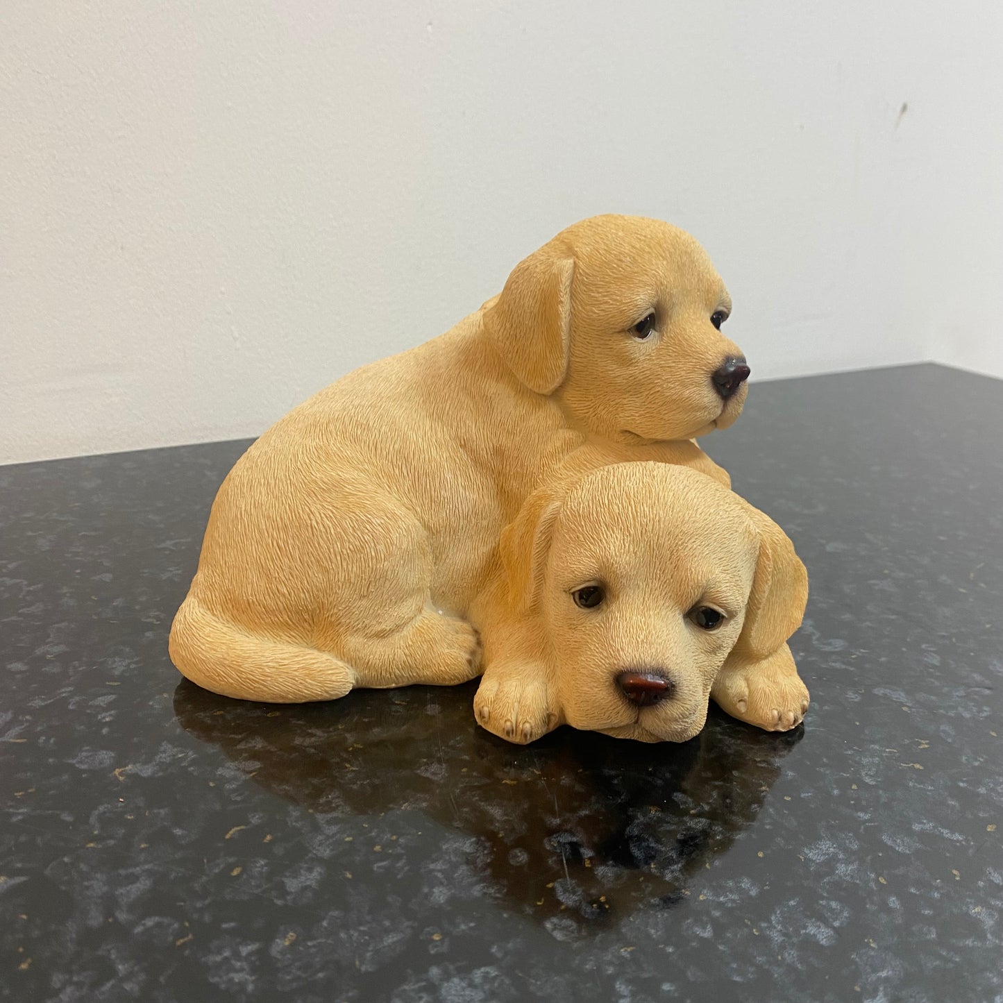 Labrador Puppies Statue