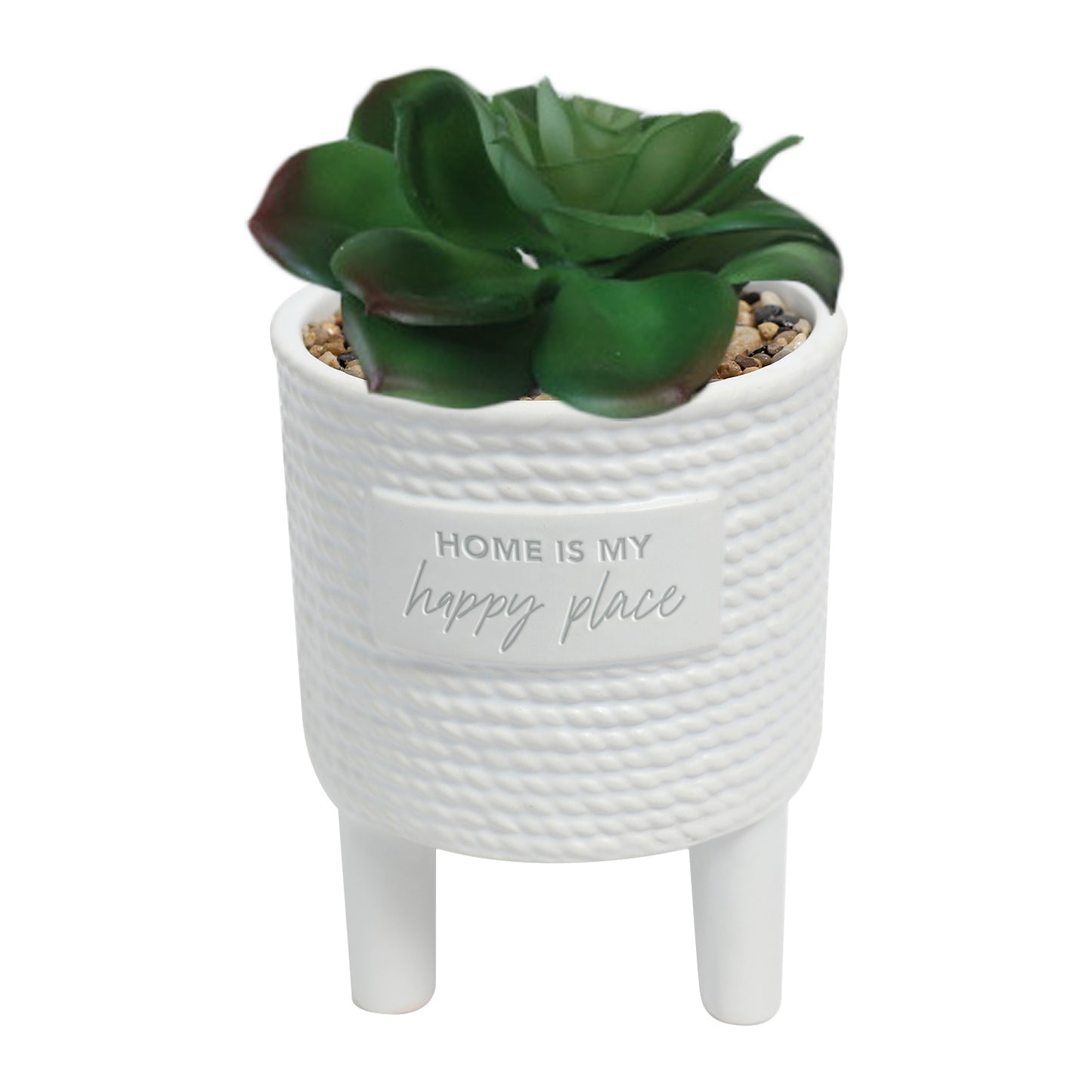 Dusk White Rope Pot Plant