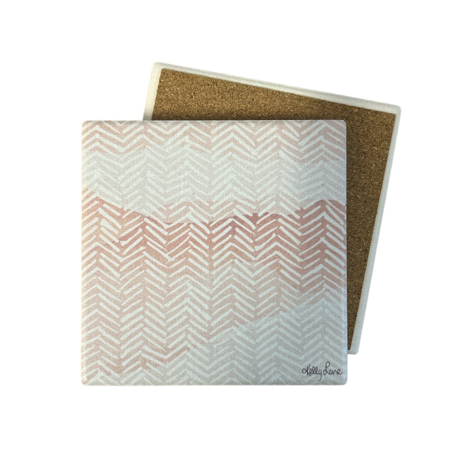 Espresso Palms Ceramic Coaster