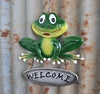 Frog Welcome Wall Art