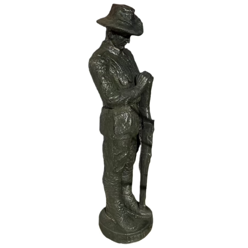 Lest We Forget Soldier Statue