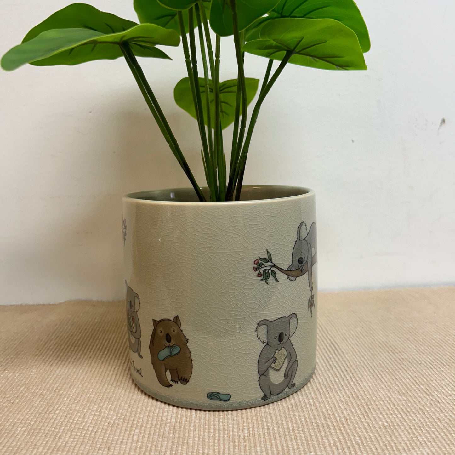 Aussie Animals Planter