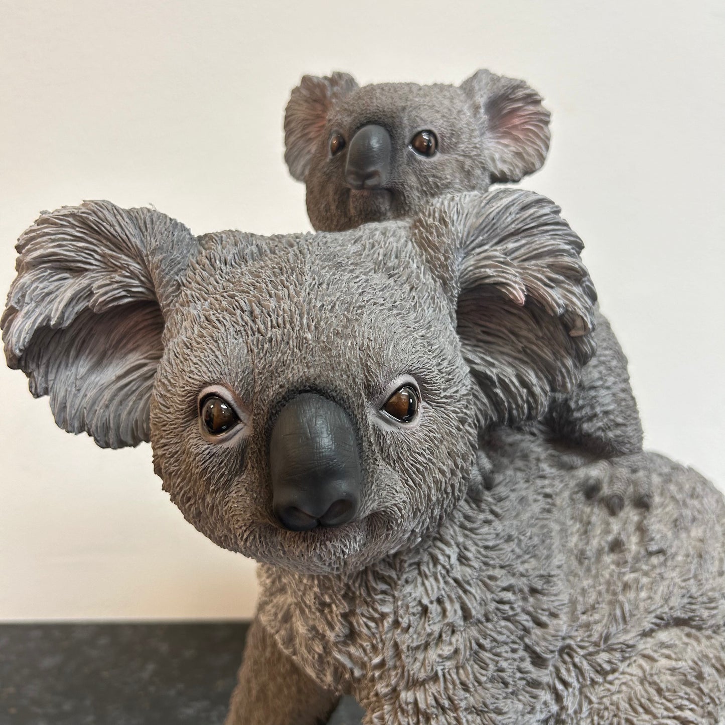 Koala Mum With Baby Statue