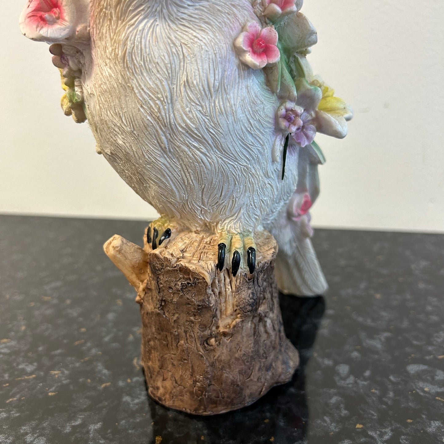 Floral Kookaburra On Stump