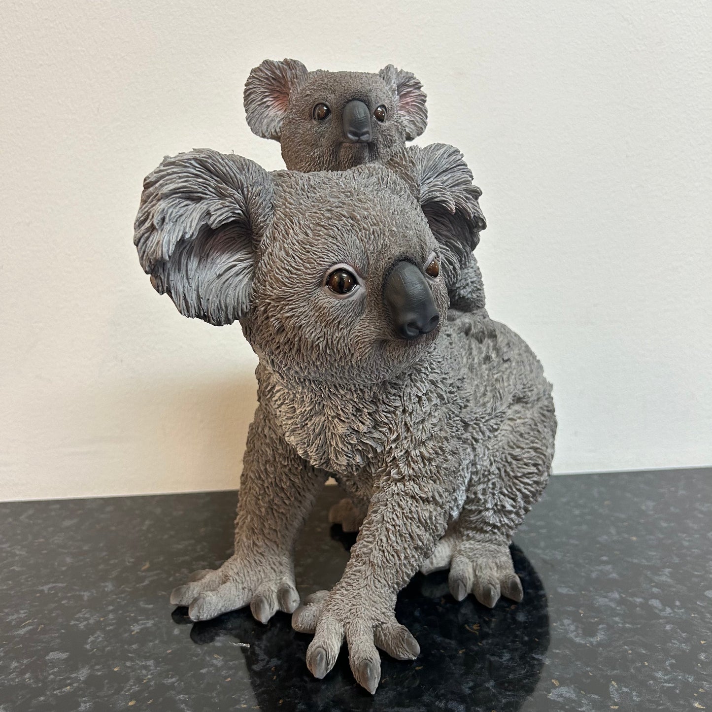 Koala Mum With Baby Statue
