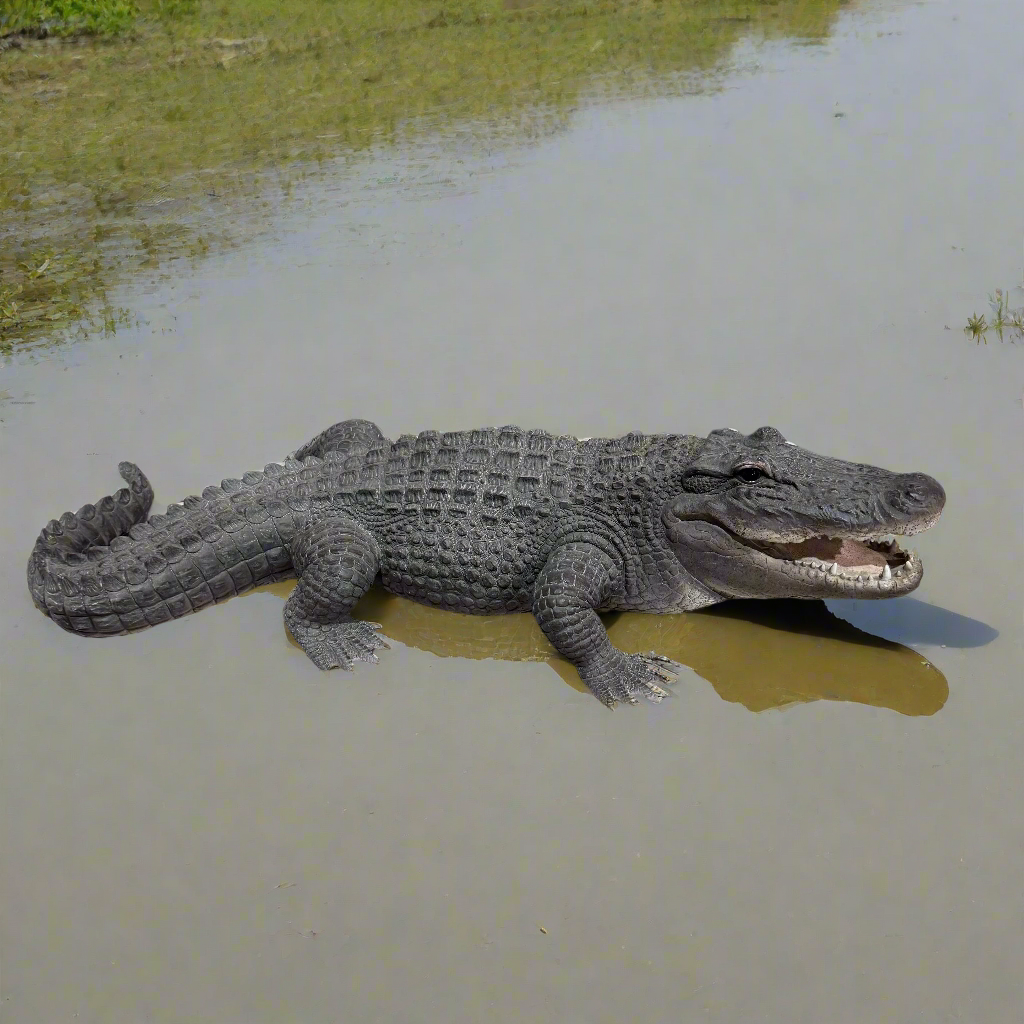 Crocodile Statue