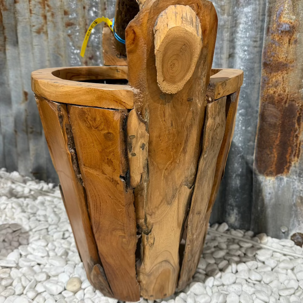 Akor Jati Wooden Bucket