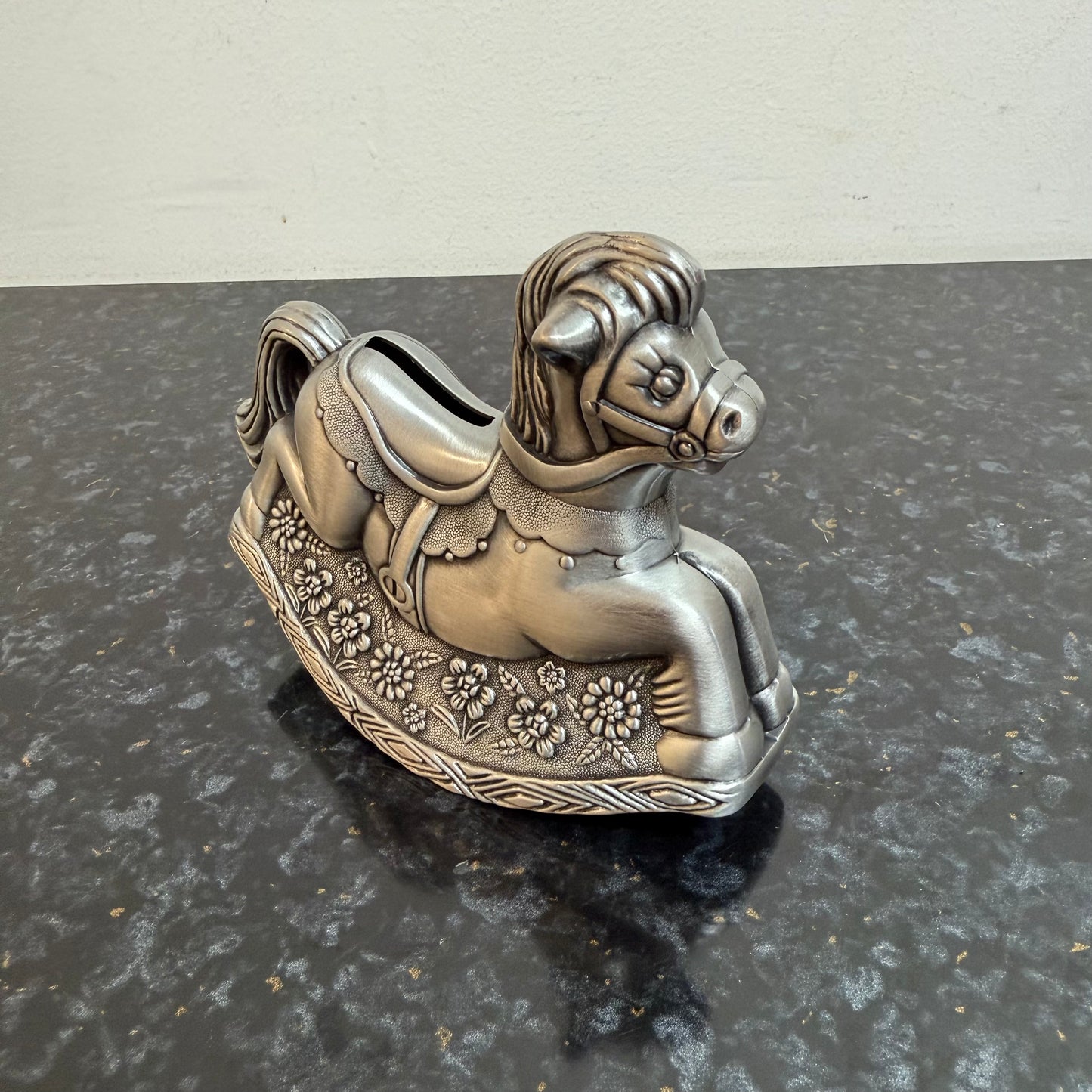 Pewter Money Bank