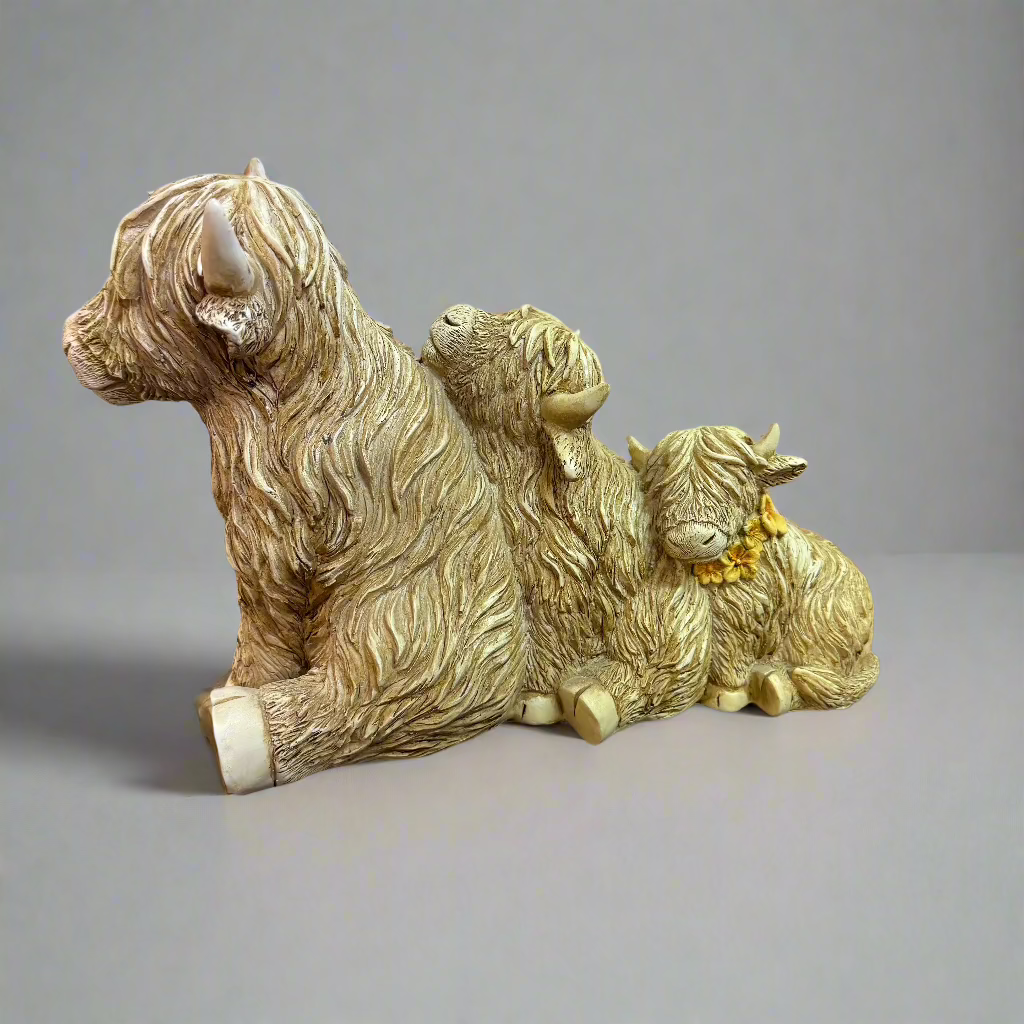 Highland Cow Family