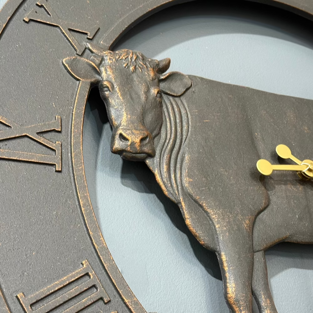 Cast Aluminium Clocks