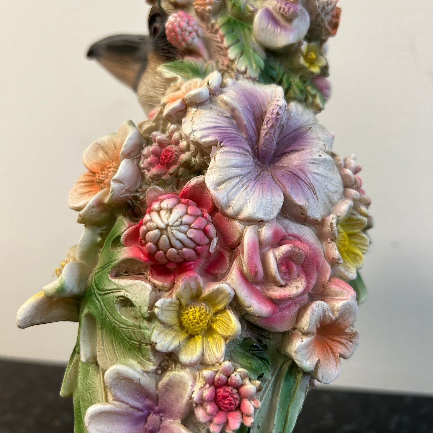 Floral Kookaburra On Stump