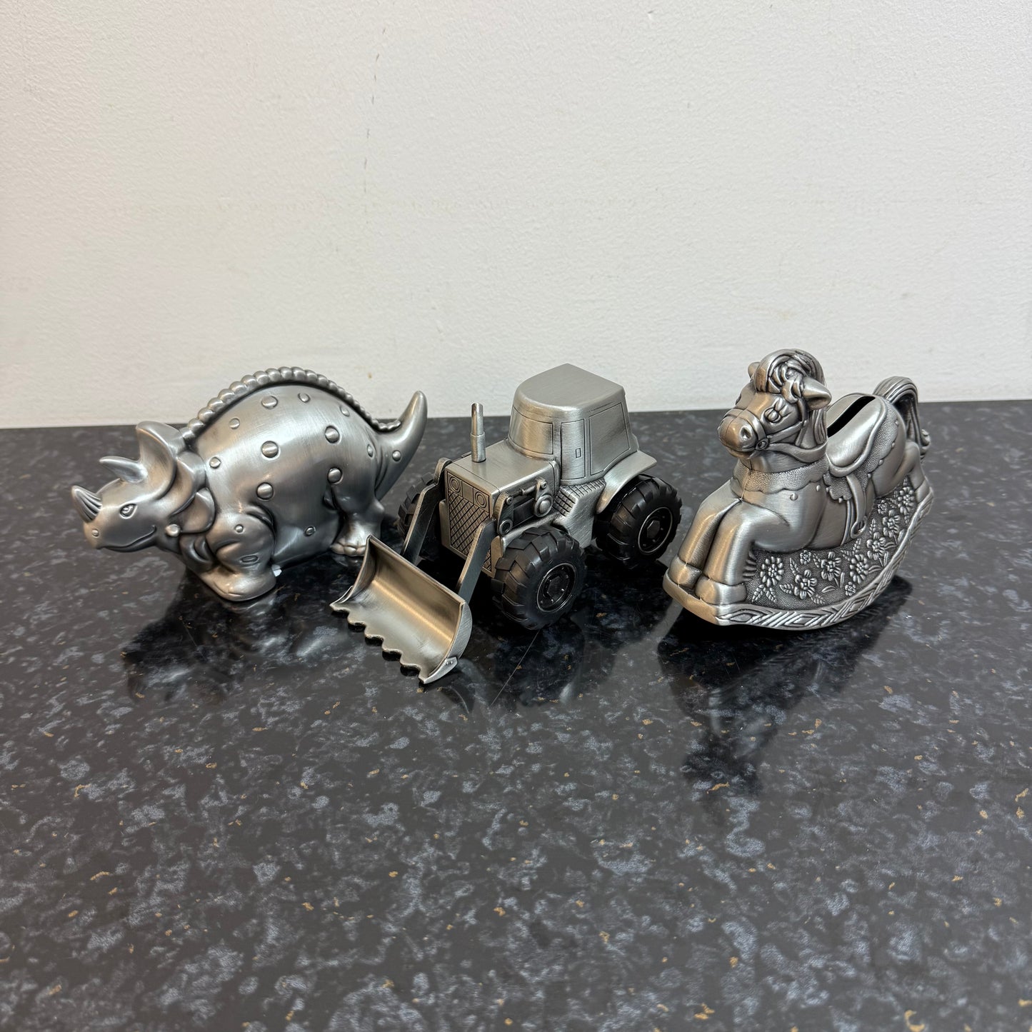 Pewter Money Bank