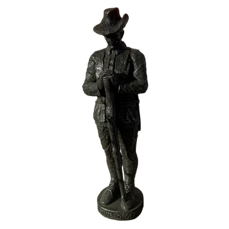 Lest We Forget Soldier Statue