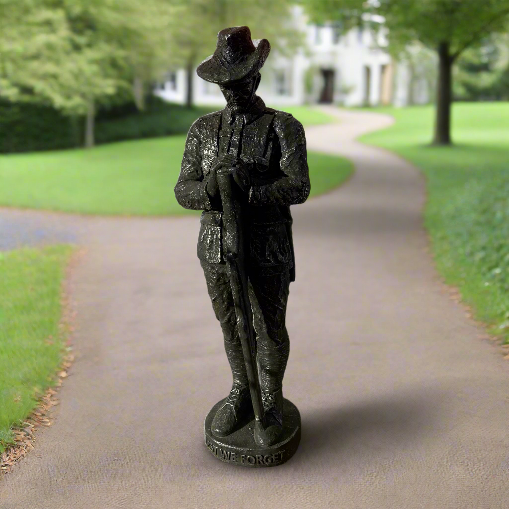 Lest We Forget Soldier Statue