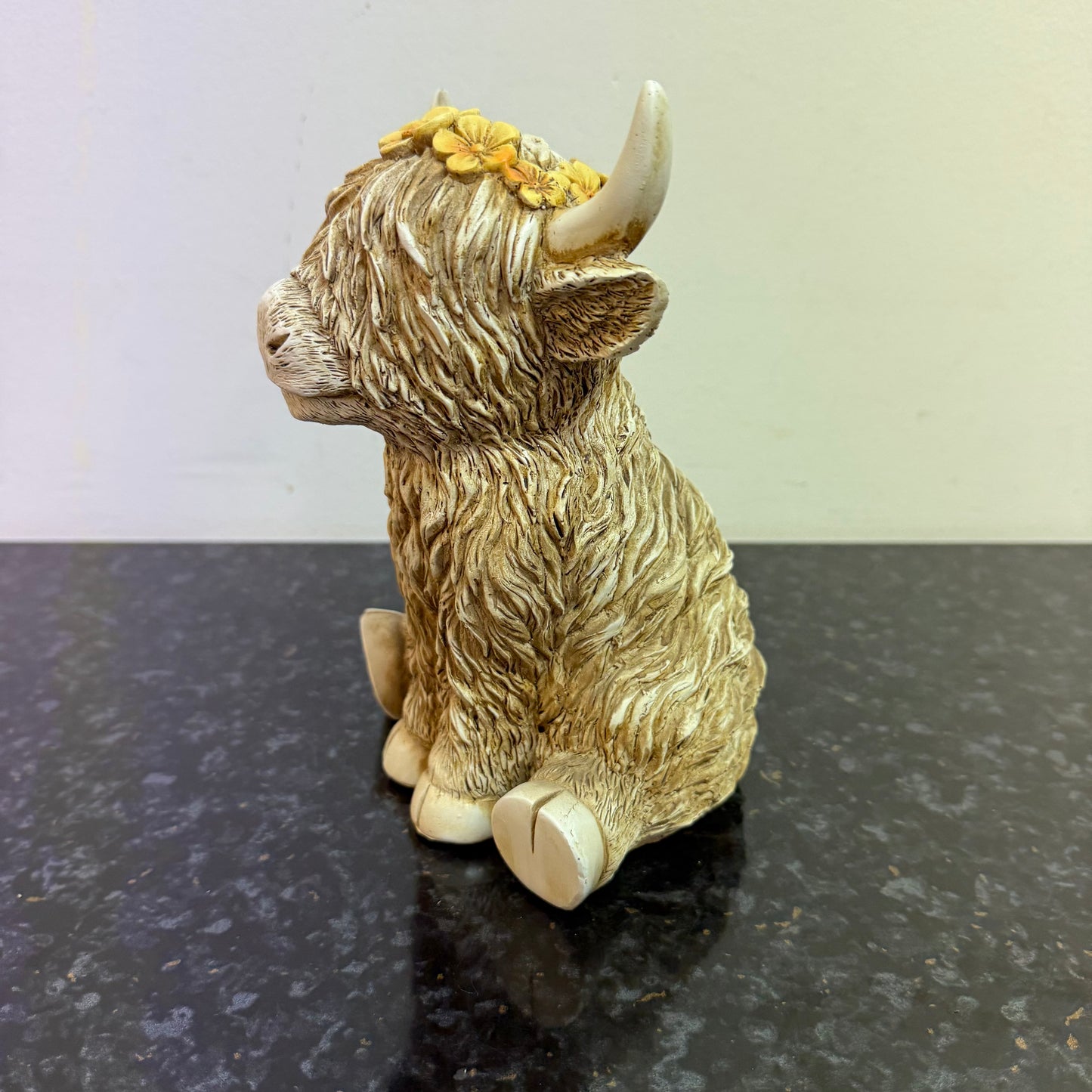 Flower Highland Cow