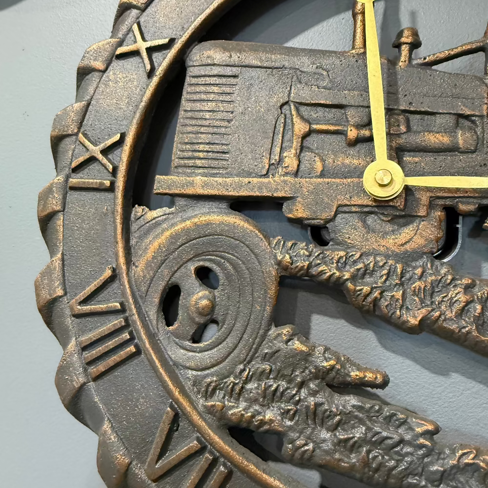 Cast Aluminium Clocks