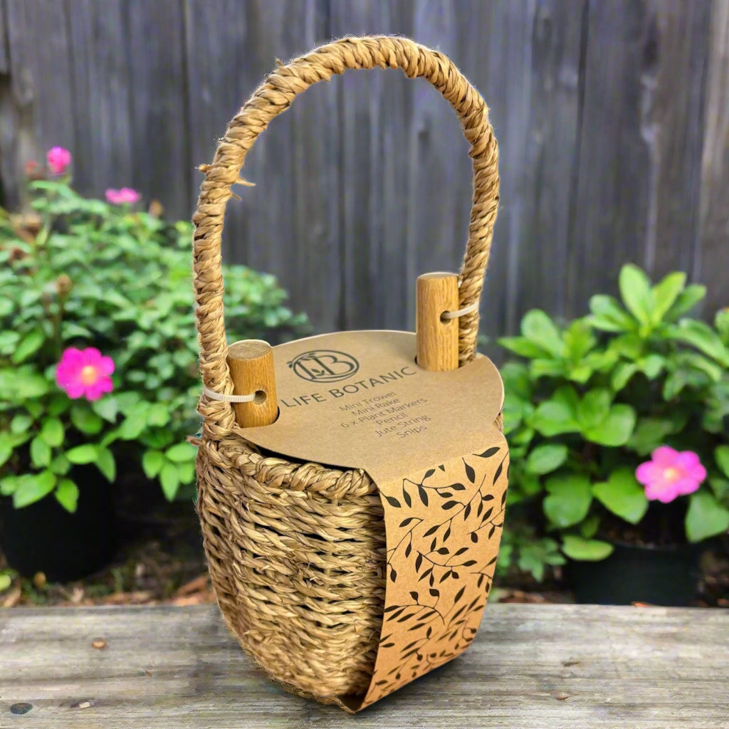 Peggy Garden Tool Set With Basket