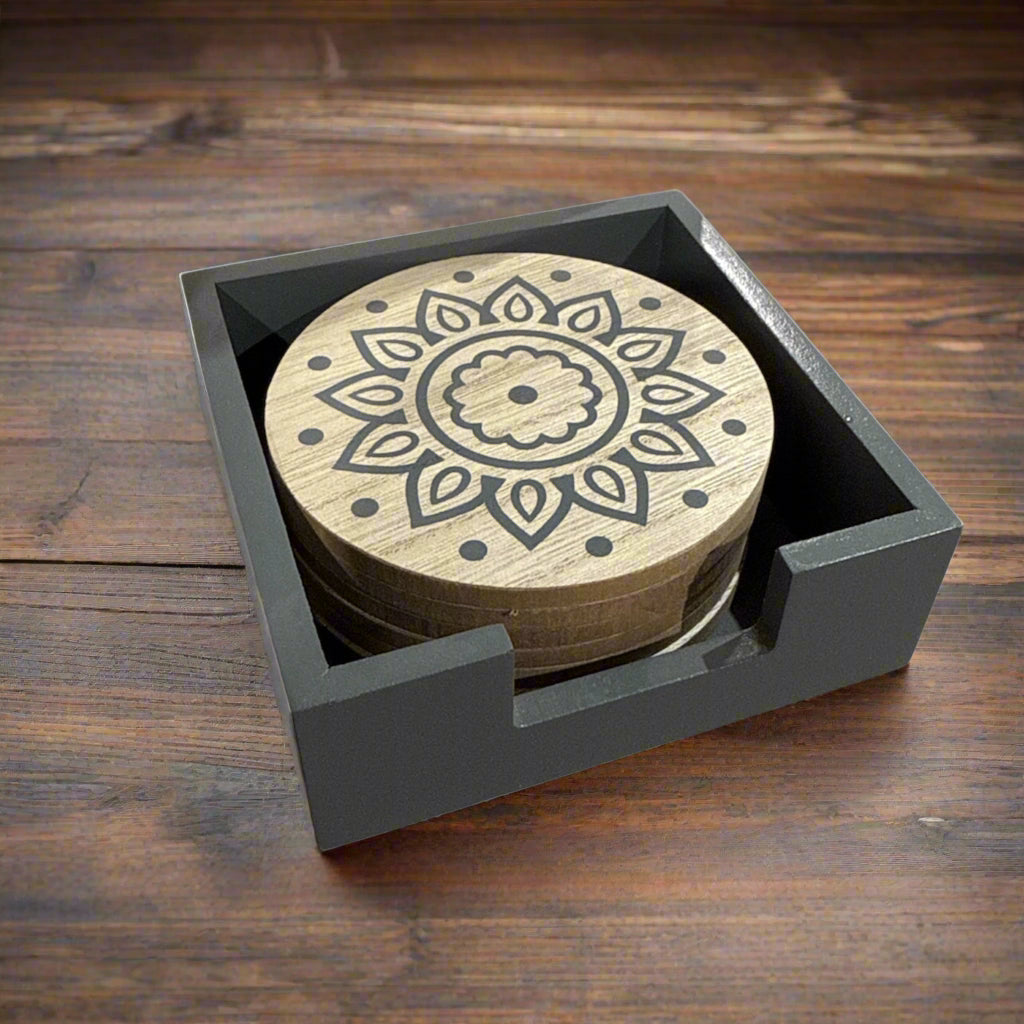 Mandala Coasters