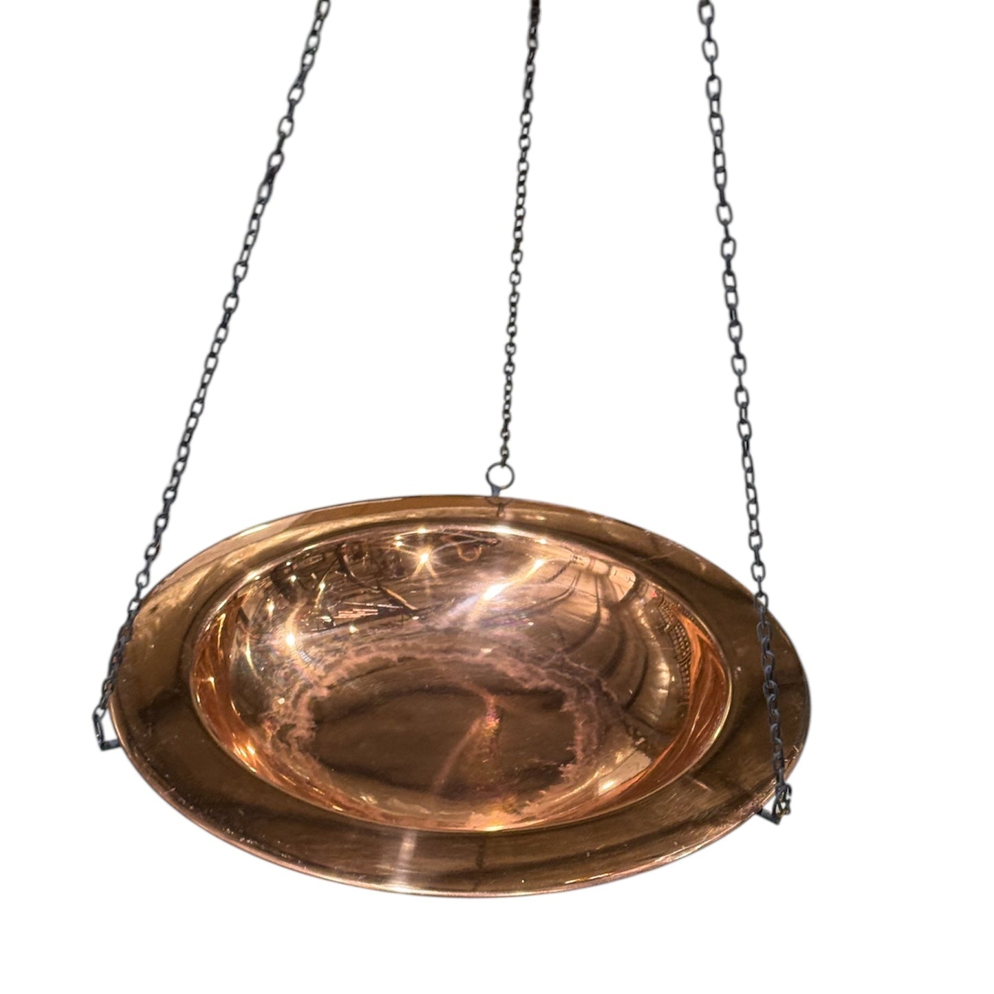 Hanging Bird Feeder Copper