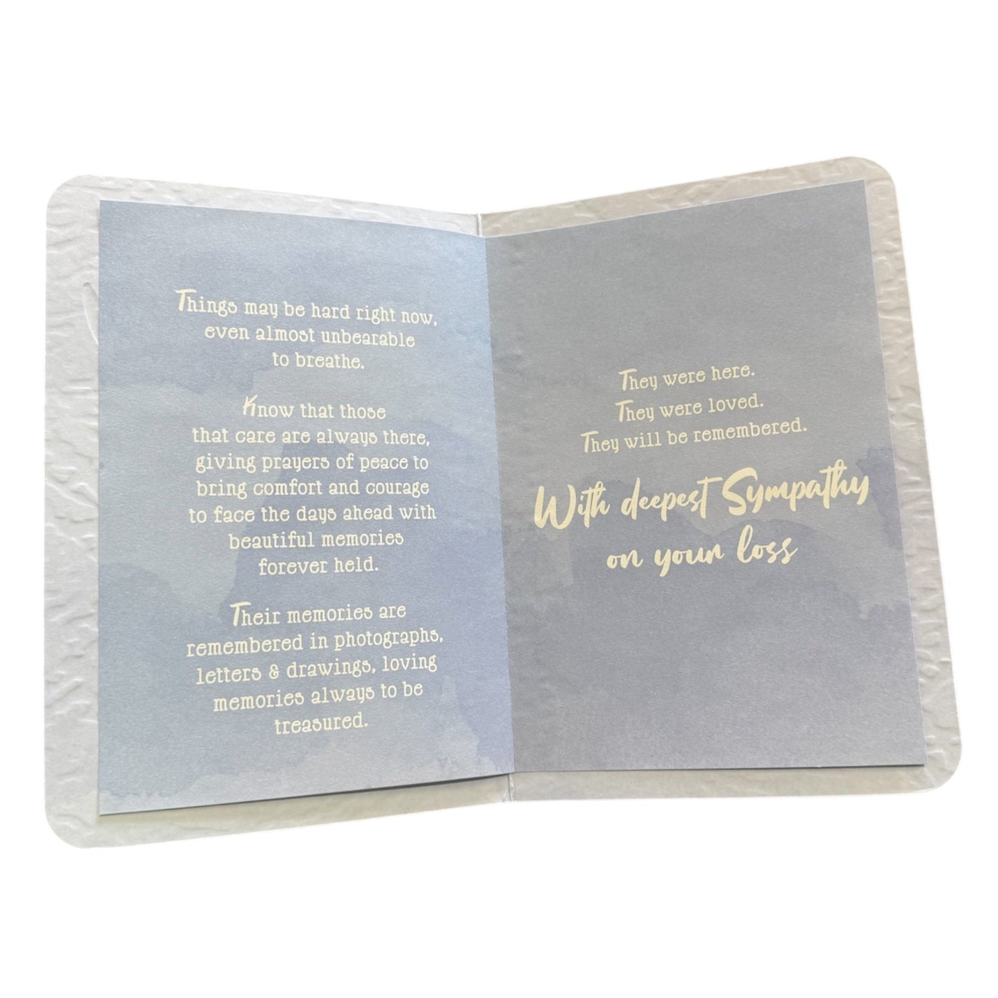 Greeting Cards - Sympathy/Loss