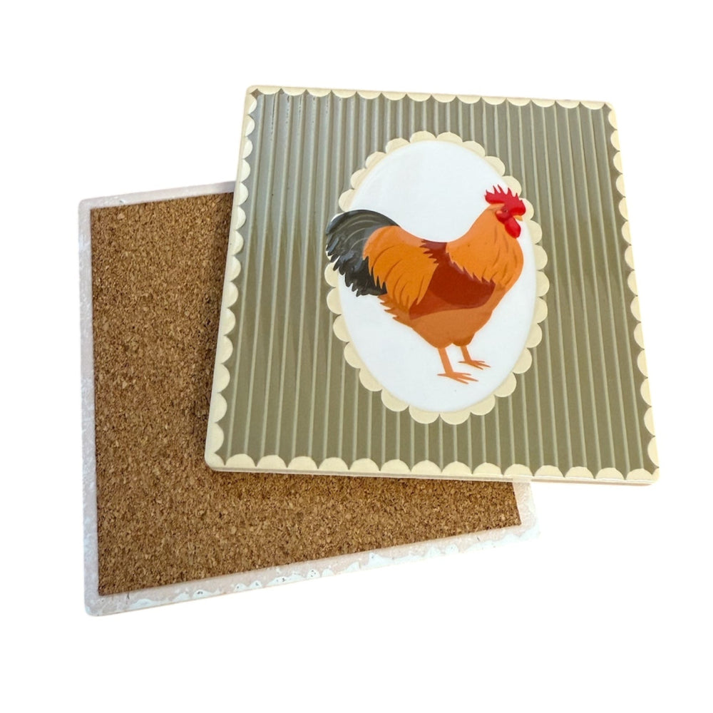 Henny S/4 Ceramic Coasters