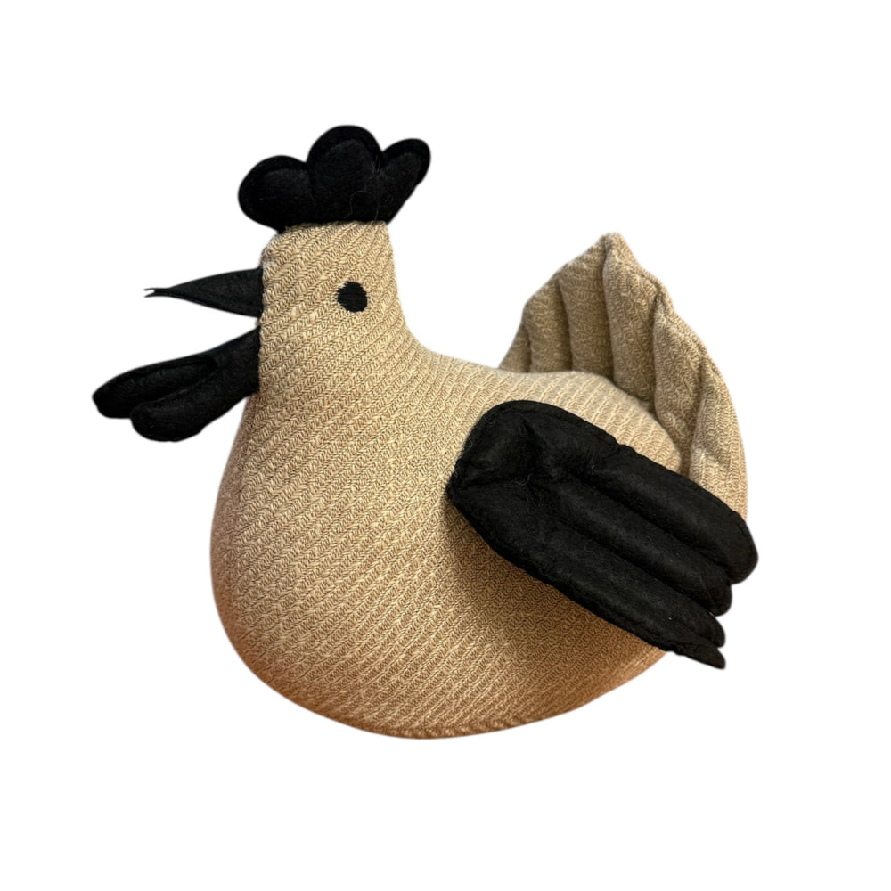 Schnitz Chicken Door Stop