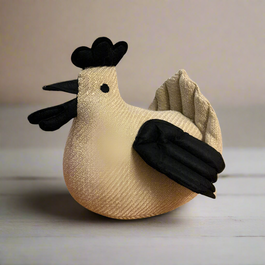 Schnitz Chicken Door Stop