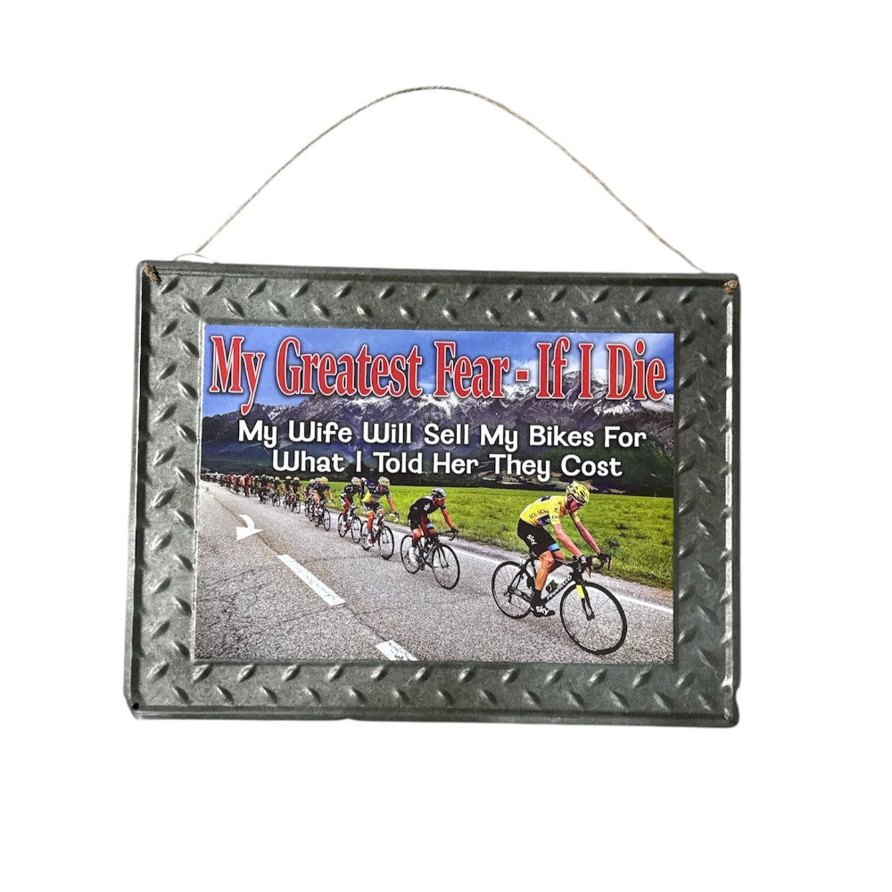 Metal Mancave Signs