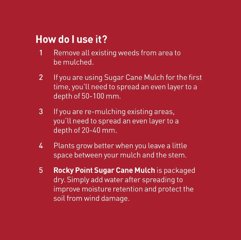 Sugar Cane Mulch