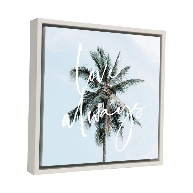 Tranquil Love Always Framed Canvas