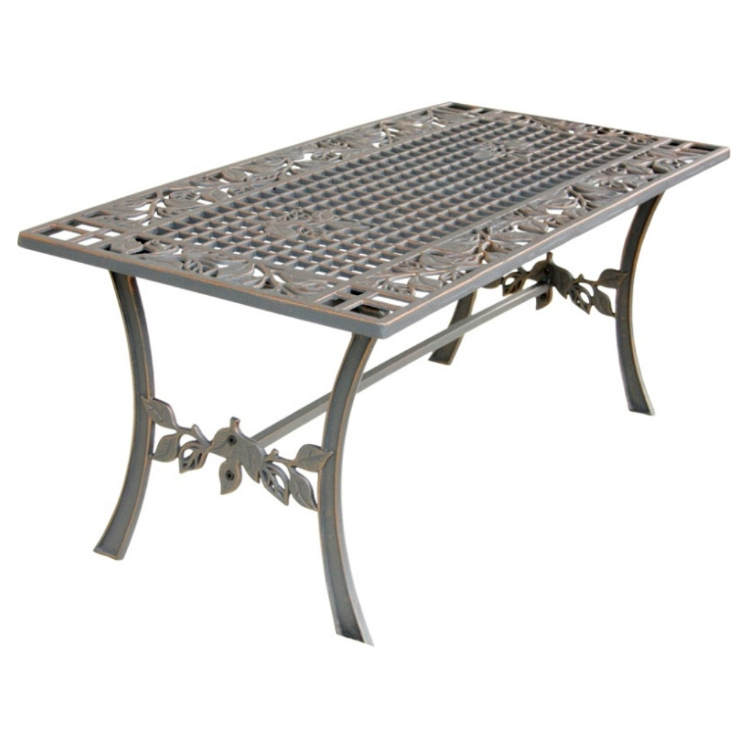 Leaves Cast Iron Coffee Table