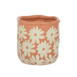 Daisies Ceramic Pot