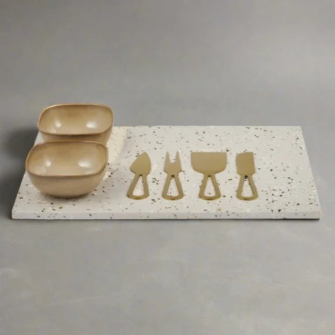 Anita 7pc Terrazzo Serving Platter