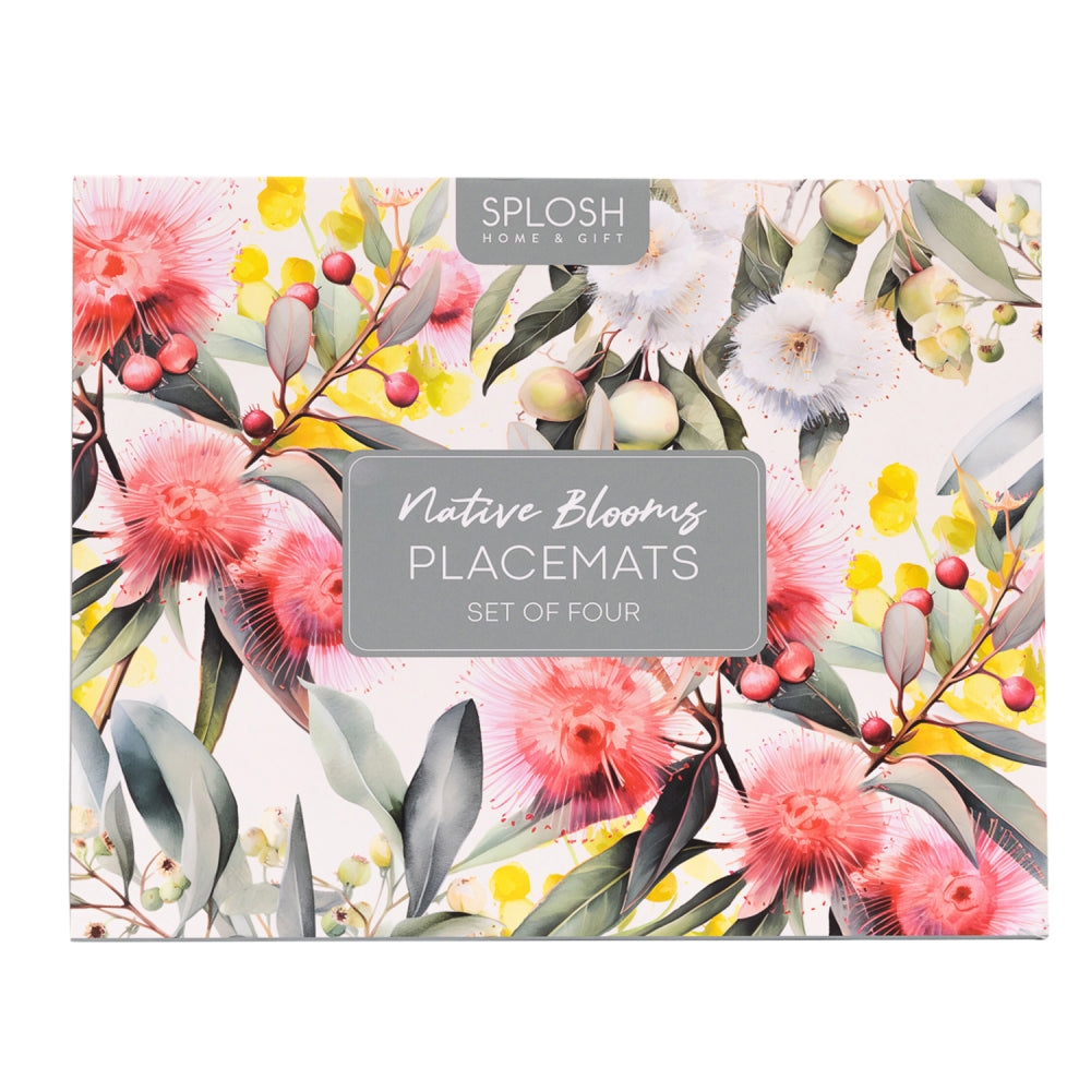 Native Blooms Placemats Set Of 4