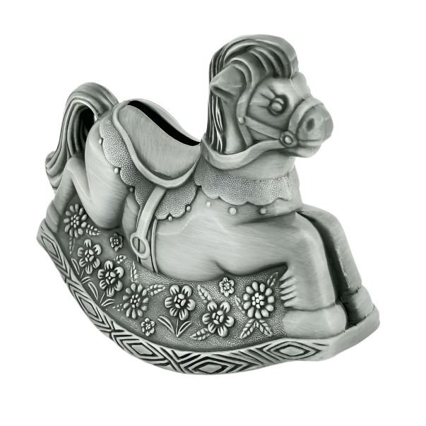 Pewter Money Bank