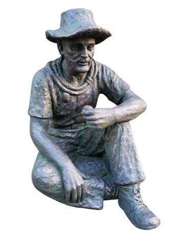 Swagman Statue