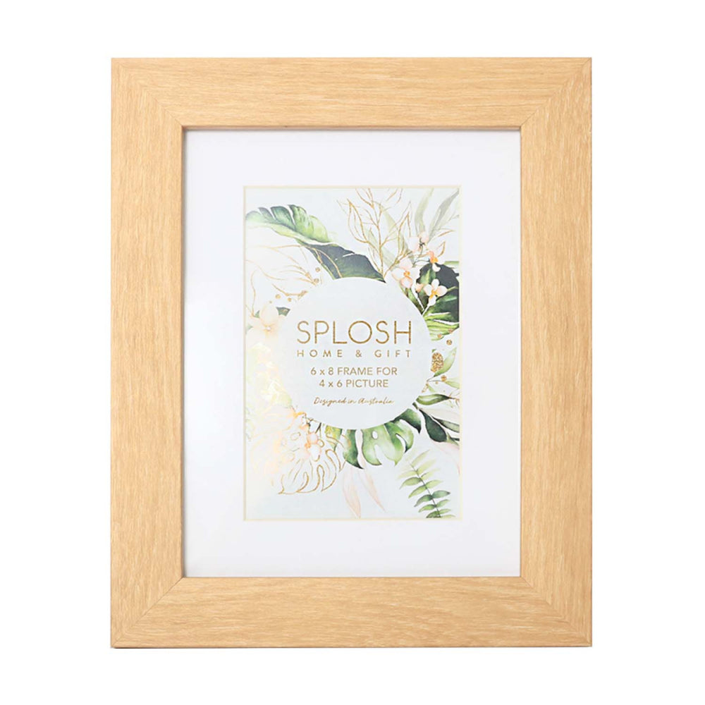 Elegant Greenery Wooden Style Frame