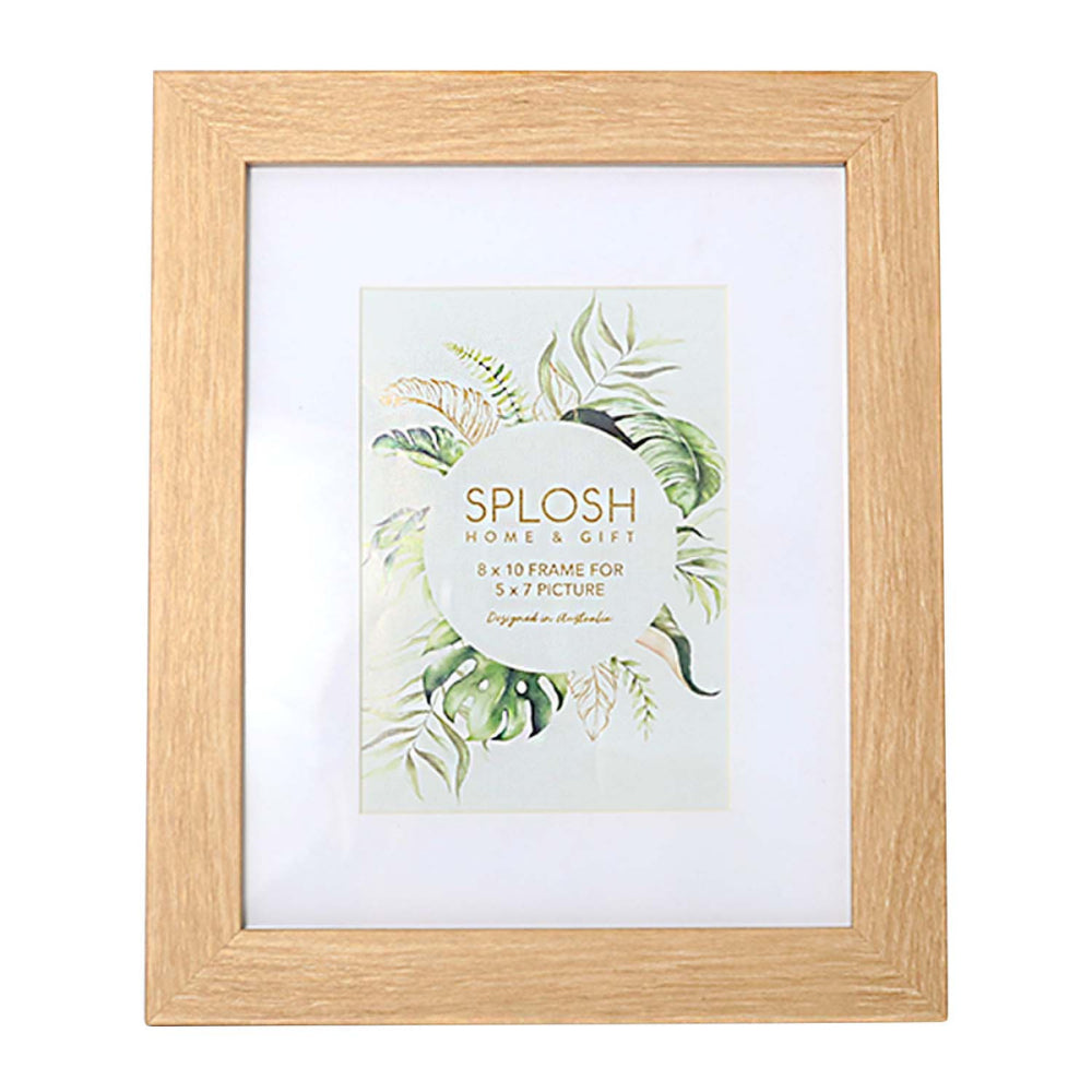 Elegant Greenery Wooden Style Frame