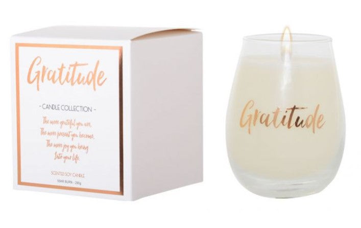 With Gratitude Candles