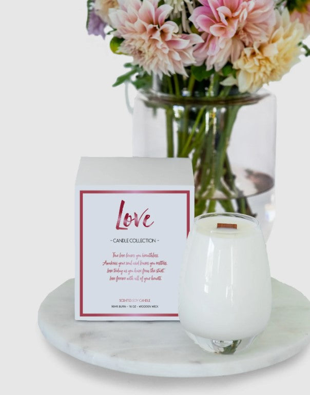 With Gratitude Candles
