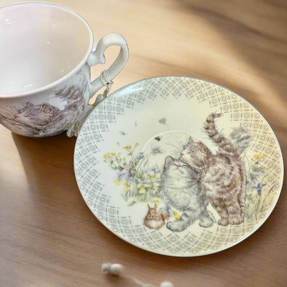 Cute Kittens Cup & Saucer