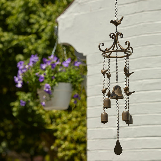 Wind Chime - Cast Iron Bird