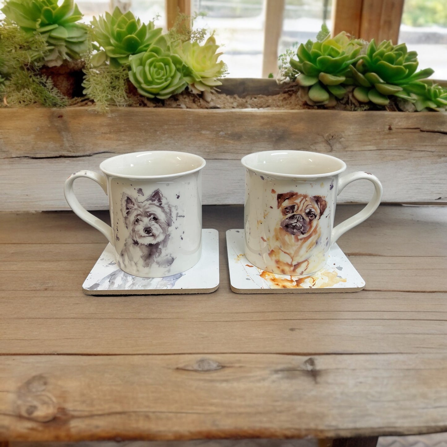 Man's Best Friend Mug and Coaster Set