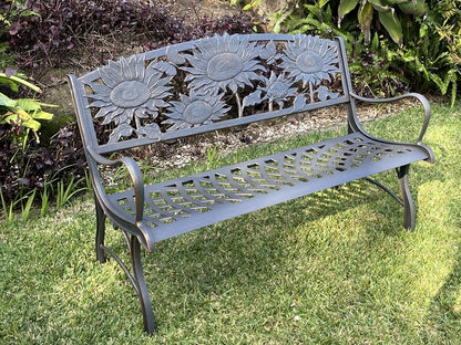 Cast Iron Bench Chairs