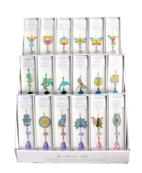 Spiritual Life Eternity Crystal Suncatchers