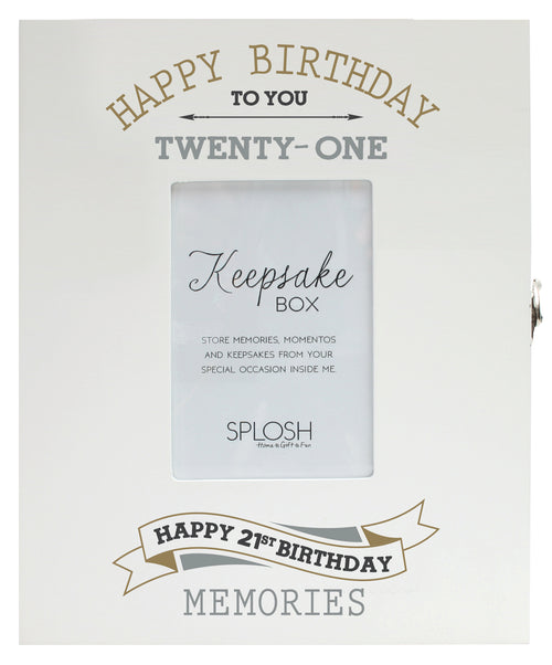 Birthday Keepsake Box