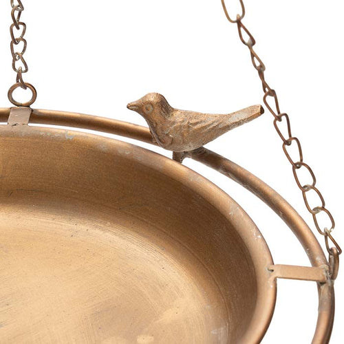 Bird Feeder Bronze Zinc
